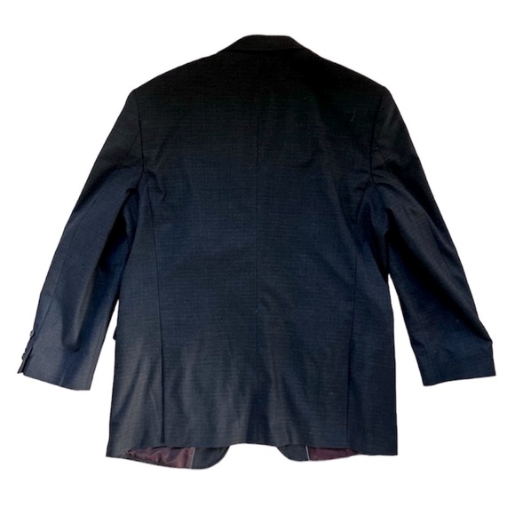 JOHNSTON & MURPHY MEN’S GRAY SPORT COAT Suit Jacket Coat - Picture 5 of 7